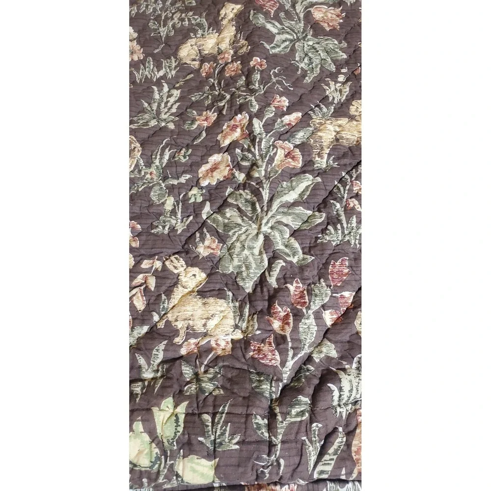 The Camille Collection 3 Euro Shams/pillow‎ covers only -26x26 Quilted Farmhouse